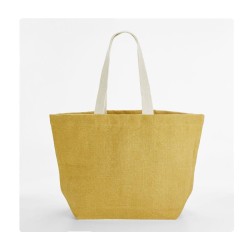 SOFT WASHED JUTE BEACH BAG